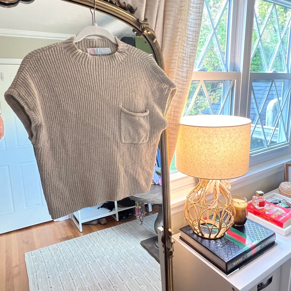 Free People Mock Neck Top